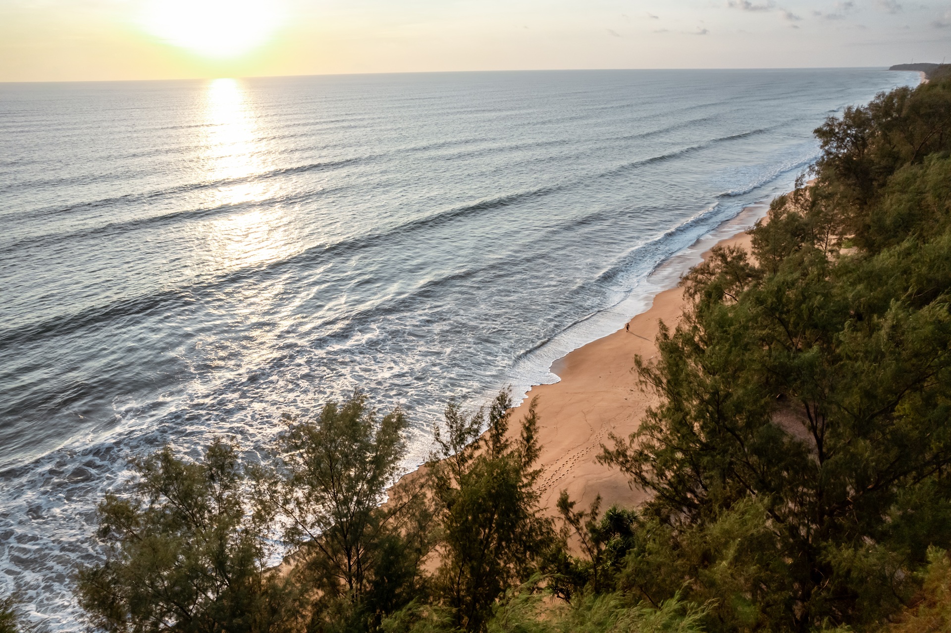 Beach View at Estella Mai Khao Beach Resort in Phuket
