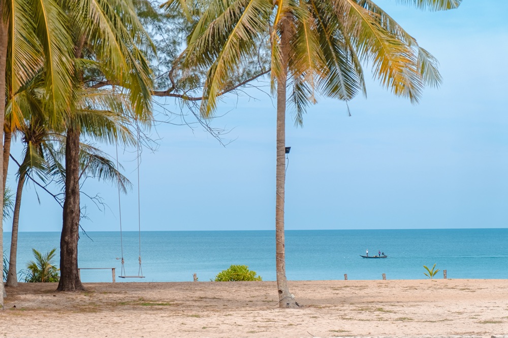 Beach at Estella Mai Khao Beach Resort in Phuket