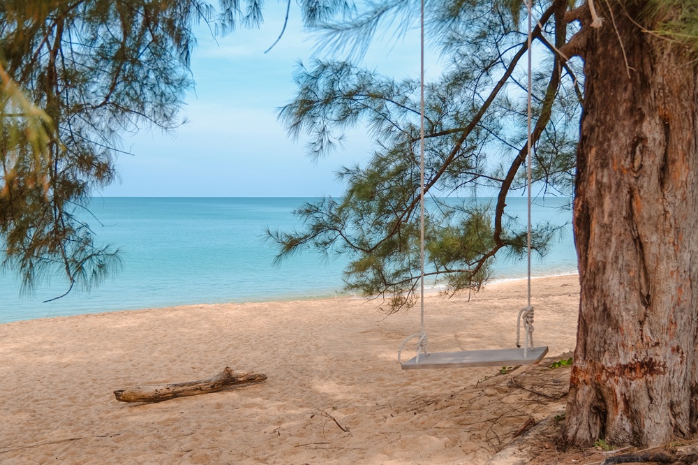 Beach at Estella Mai Khao Beach Resort in Phuket