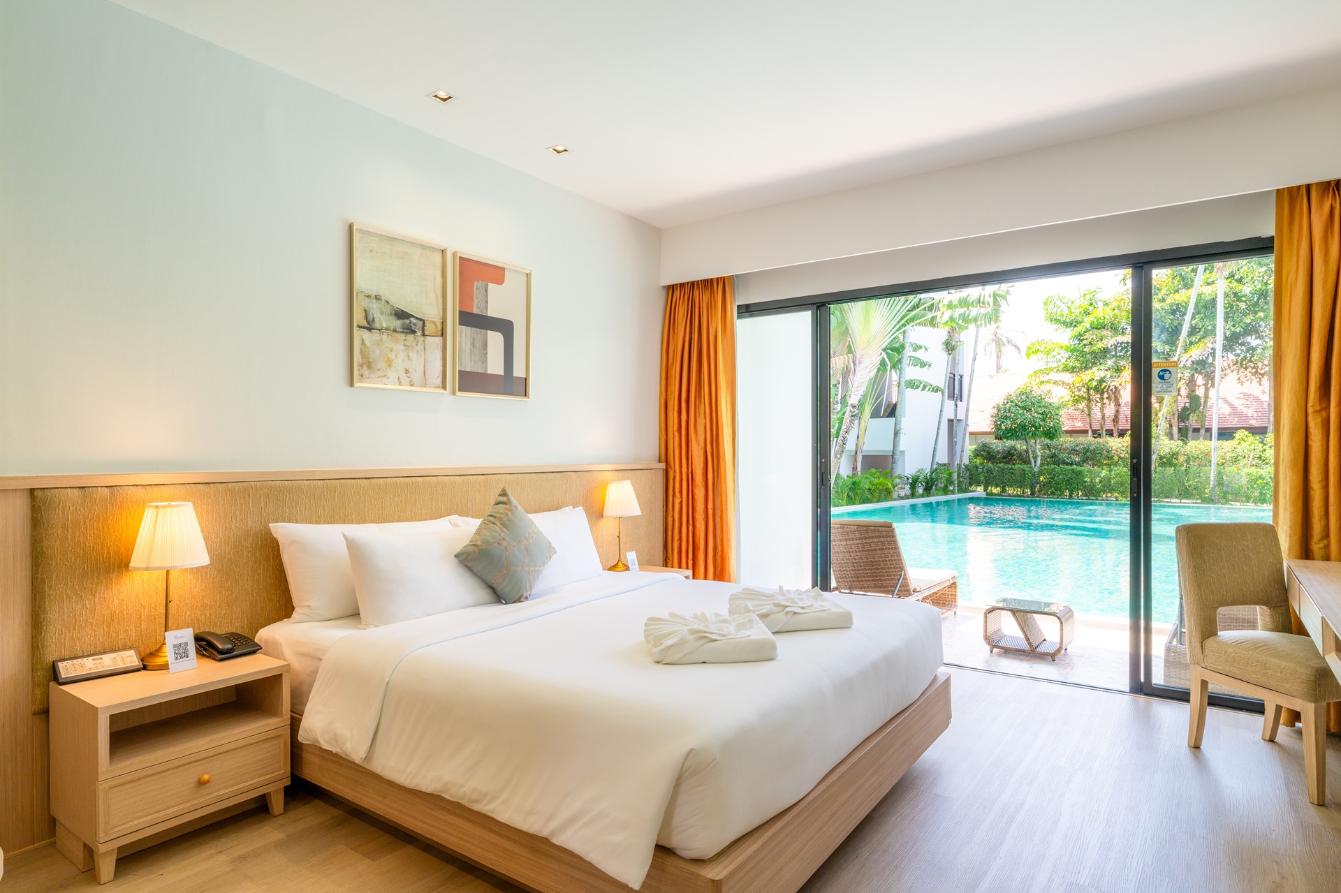 Deluxe Pool Access Suites at Estella Mai Khao Beach Resort in Phuket