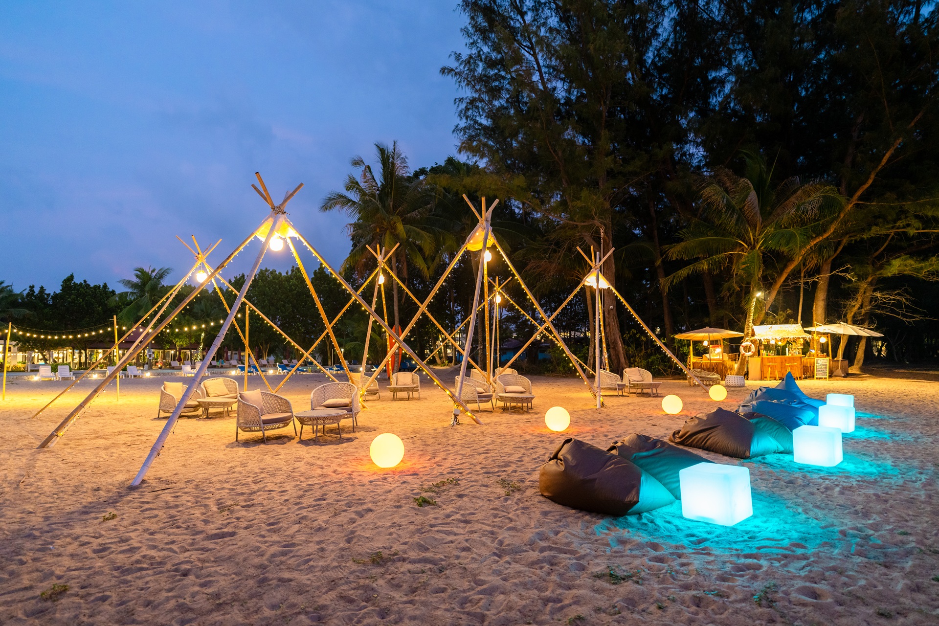 Beach Club at Estella Mai Khao Beach Resort in Phuket