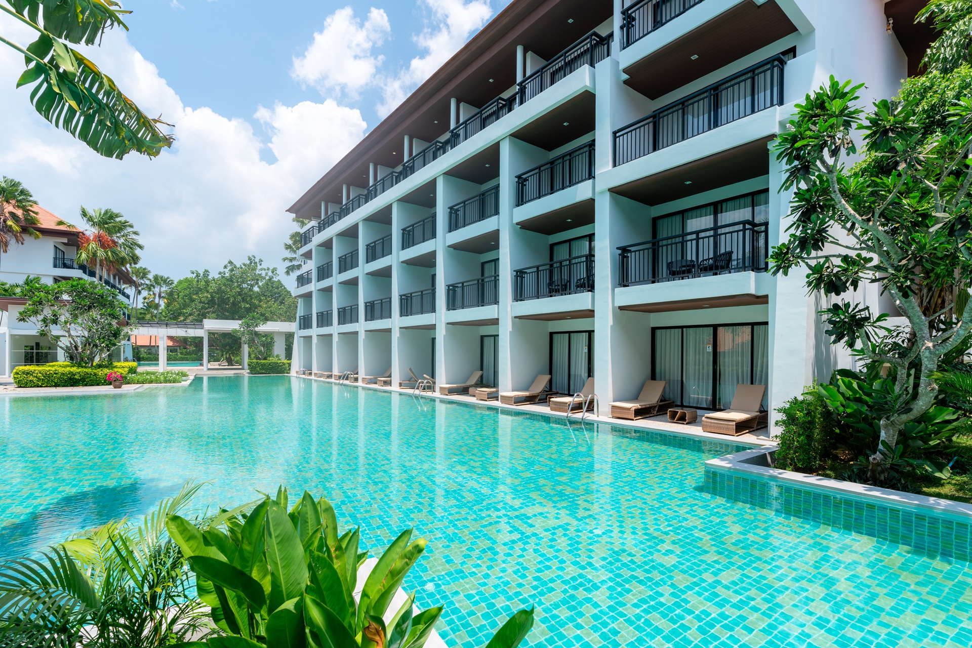 Pool at Estella Mai Khao Beach Resort in Phuket