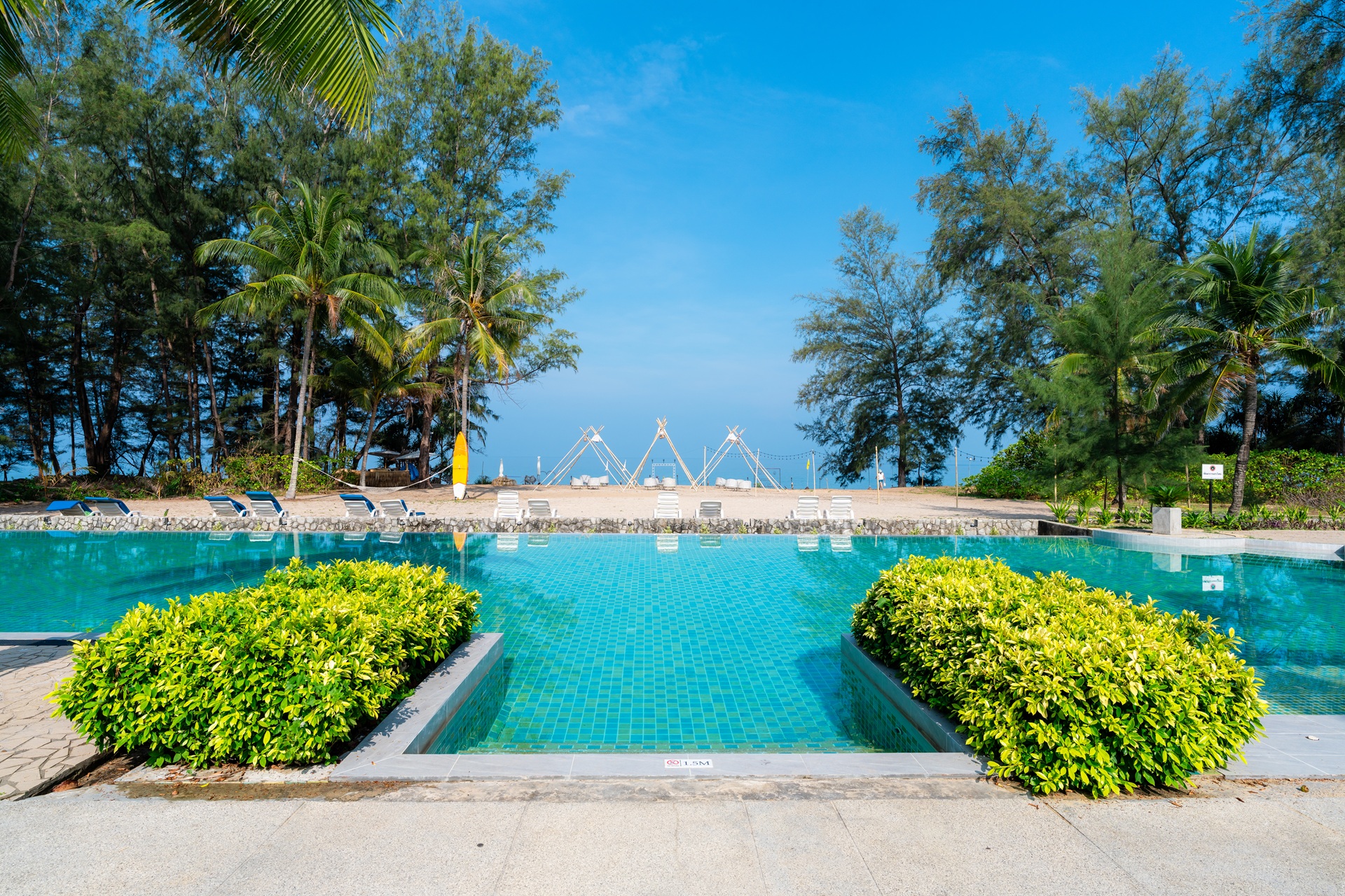 Pool at Estella Mai Khao Beach Resort in Phuket