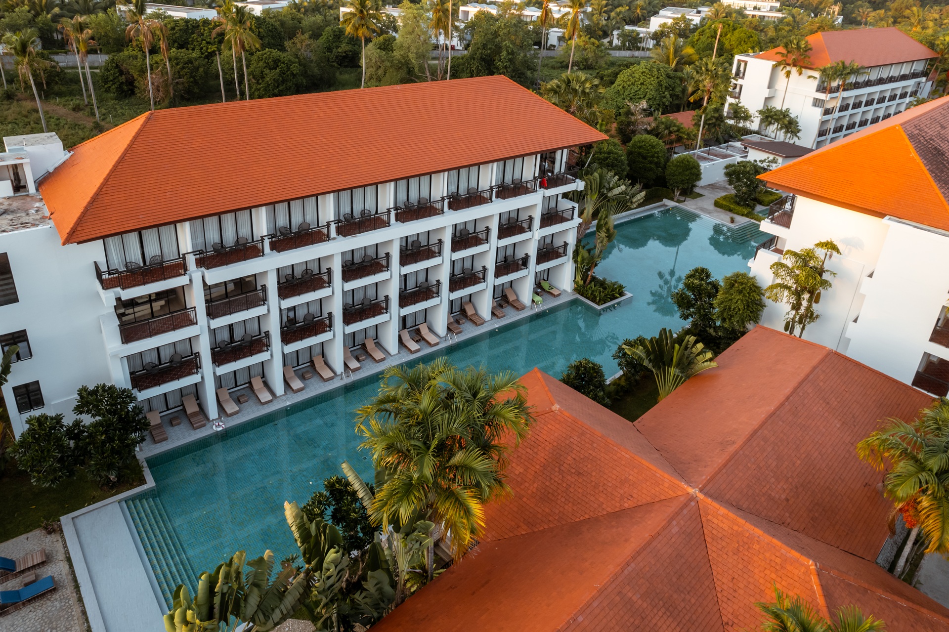 Pool at Estella Mai Khao Beach Resort in Phuket