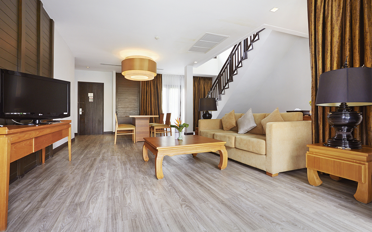 Duplex Pool Villa at Estella Mai Khao Beach Resort in Phuket